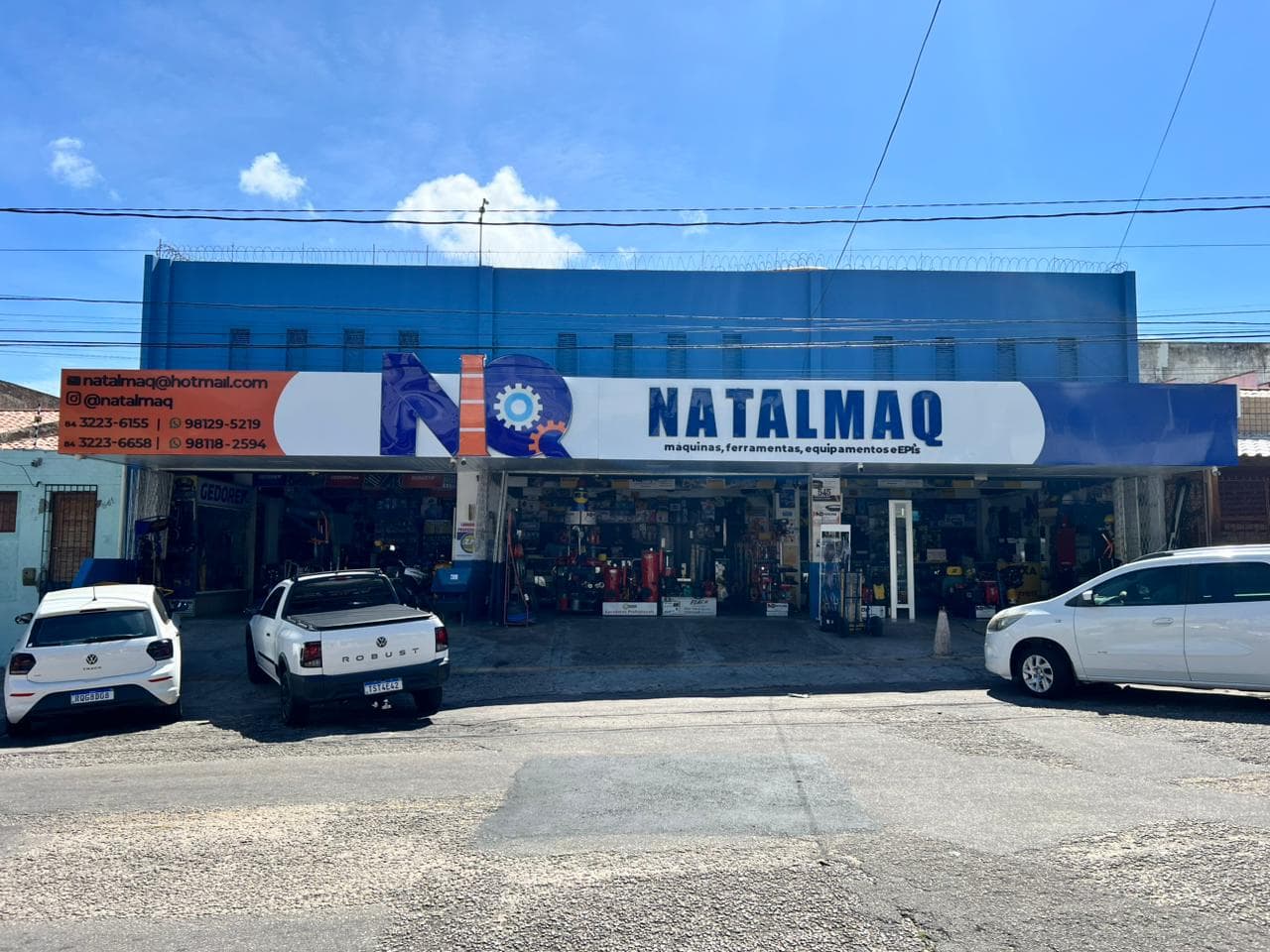 Natalmaq - Estrutura principal
