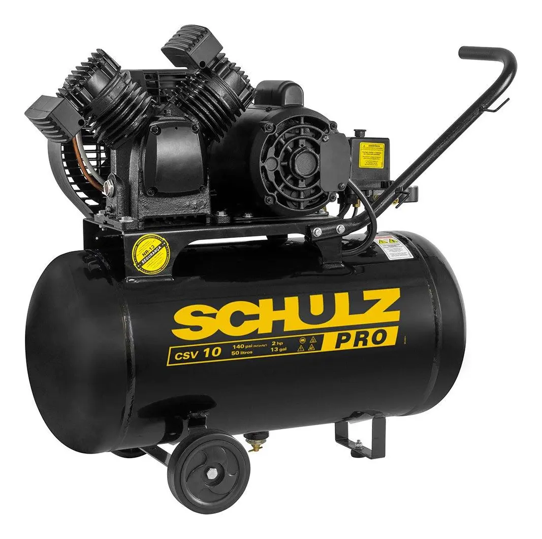 COMPRESSOR DE AR CSV10PRO 50L MONOF. 2CV 220V 60HZ — imagem 1