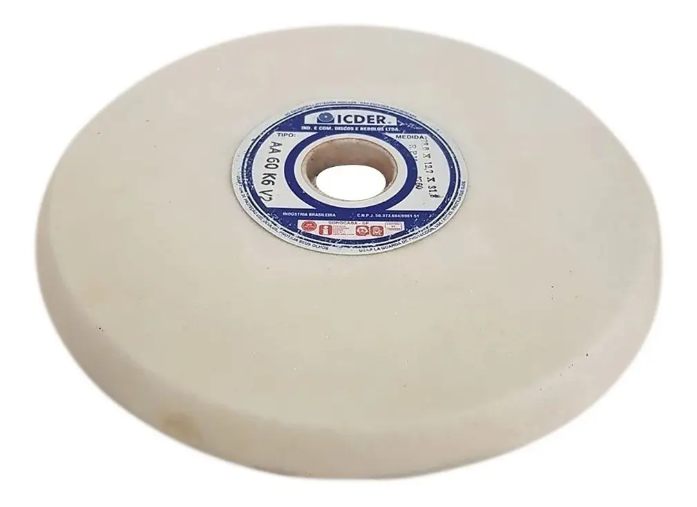 ESMERIL CHANF.BRANCO 6'X3/8"X1.1/4"AA46K6V2