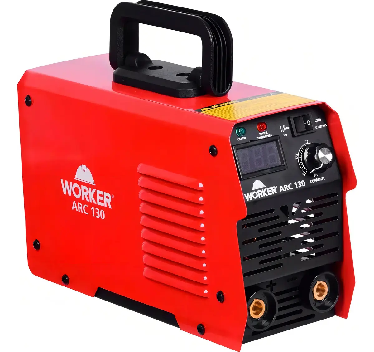 MAQUINA DE SOLDA INVERS. ARC 130A 220V WORKER — imagem 1