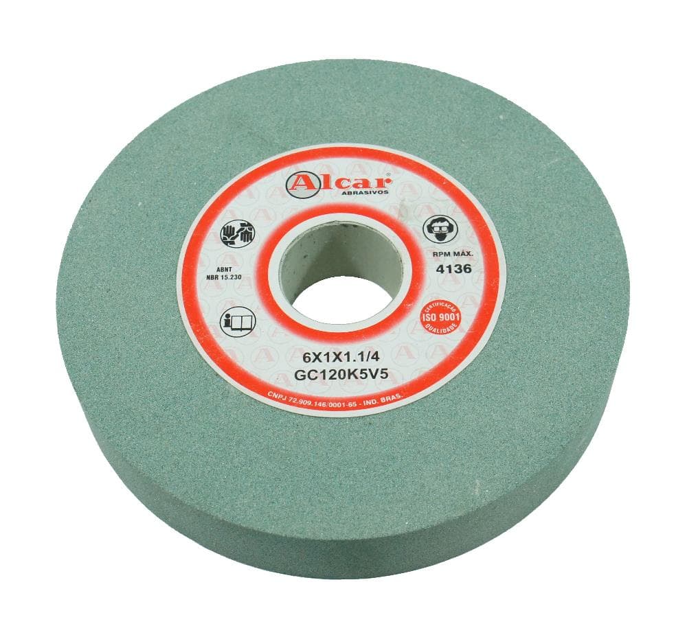 ESMERIL VIDIA GC.120 K6V5 6'' X 1'' X 1.1/4''