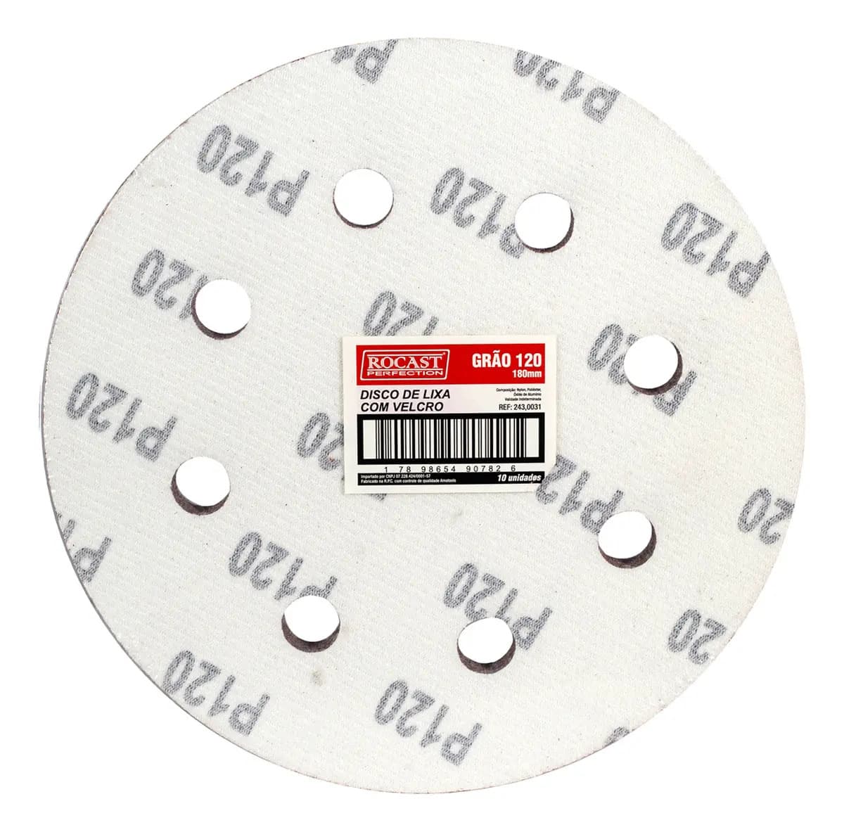 DISCO LIXA MARMORE GR 120 7"