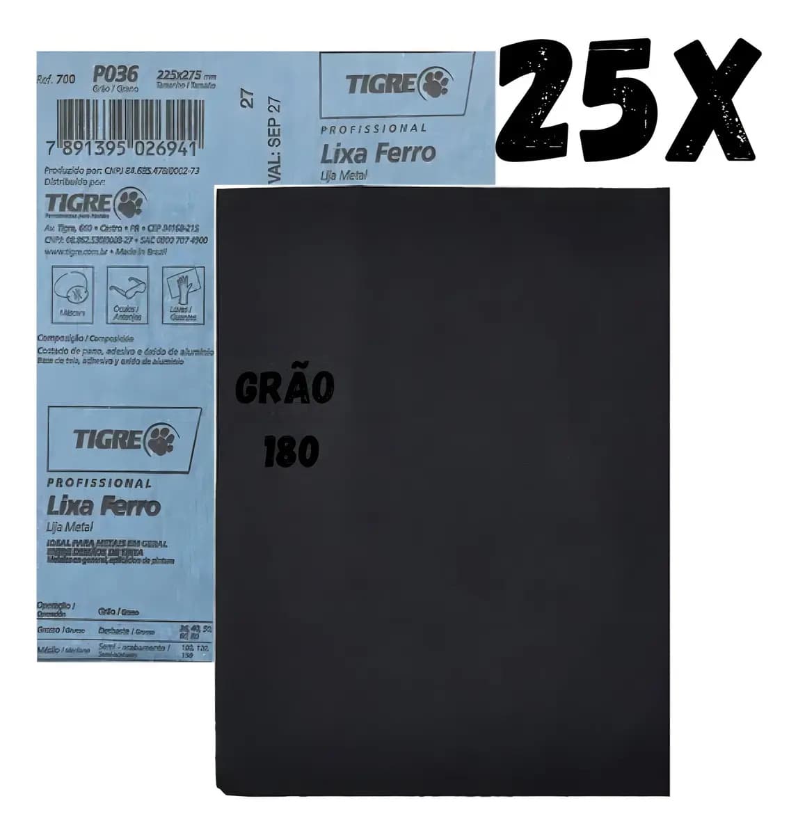 LIXA FERRO 180