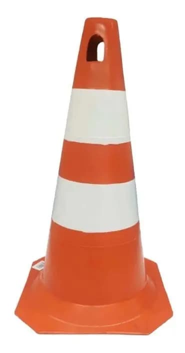 CONE REFLETIVO 75CM BR/LARANJA