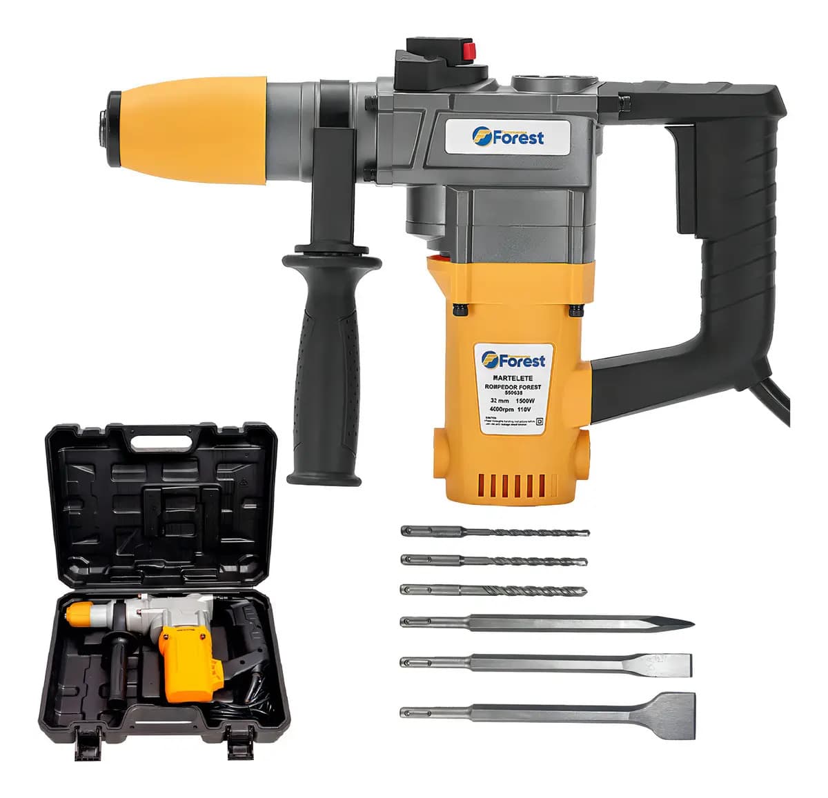 MARTELETE ROTATIVO ROMPEDOR 1500W G1953/BR2 220V GAMMA — imagem 1