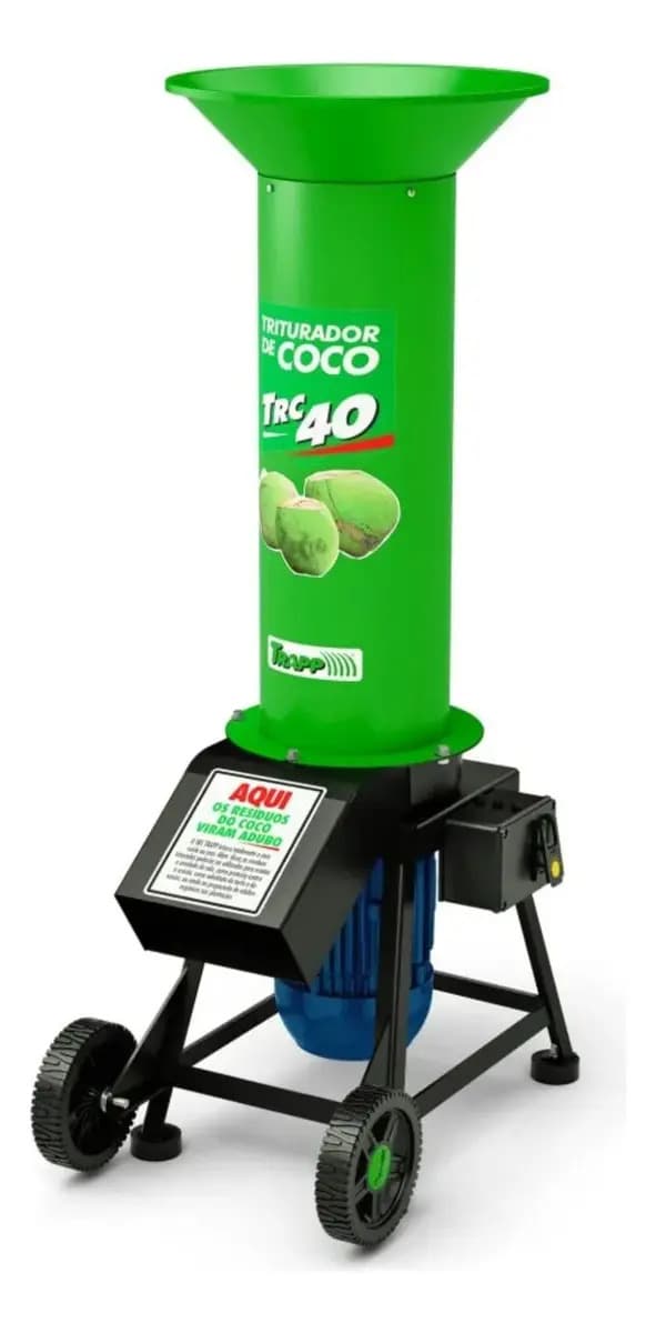 TRITURADOR DE COCO TRC-40 TRIF. 5CV 220/380/440V — imagem 1