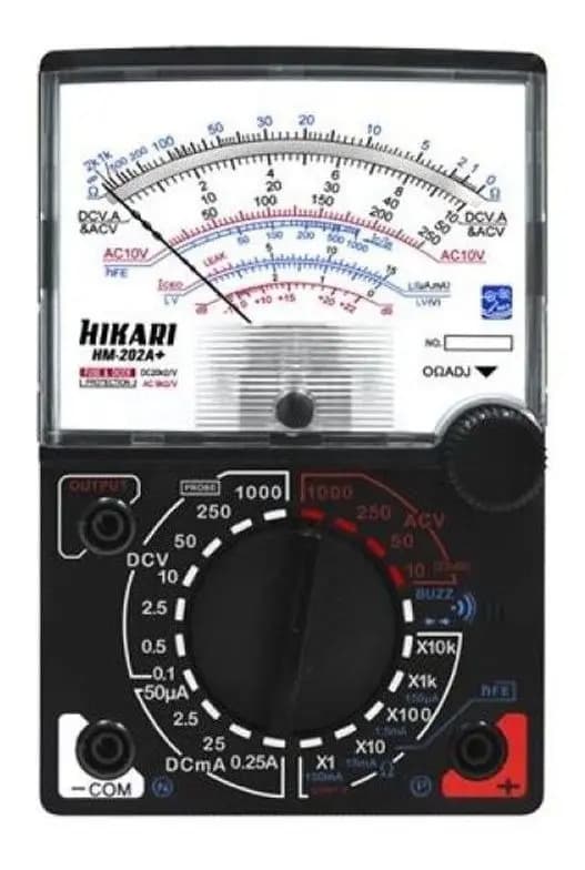 MULTIMETRO ANALOGICO HM-202A+ HIKARI