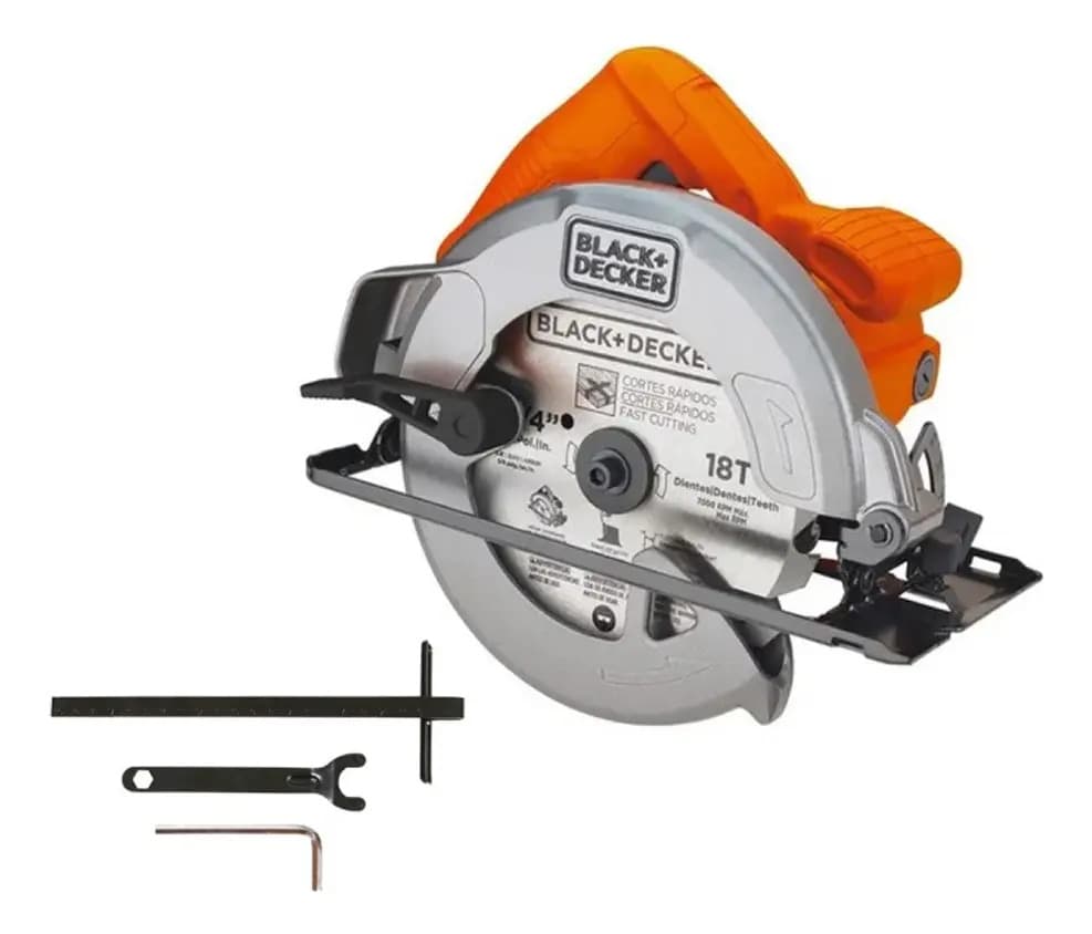 SERRA CIRCUL.220V 7.1/4"-1500W CS1024-B2 BLA DECK — imagem 1