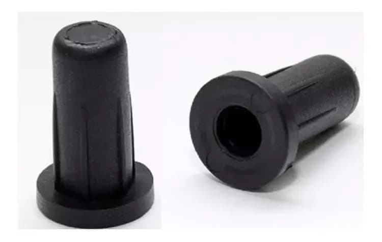 RODIZIO PRETO 2'' C/BUCHA