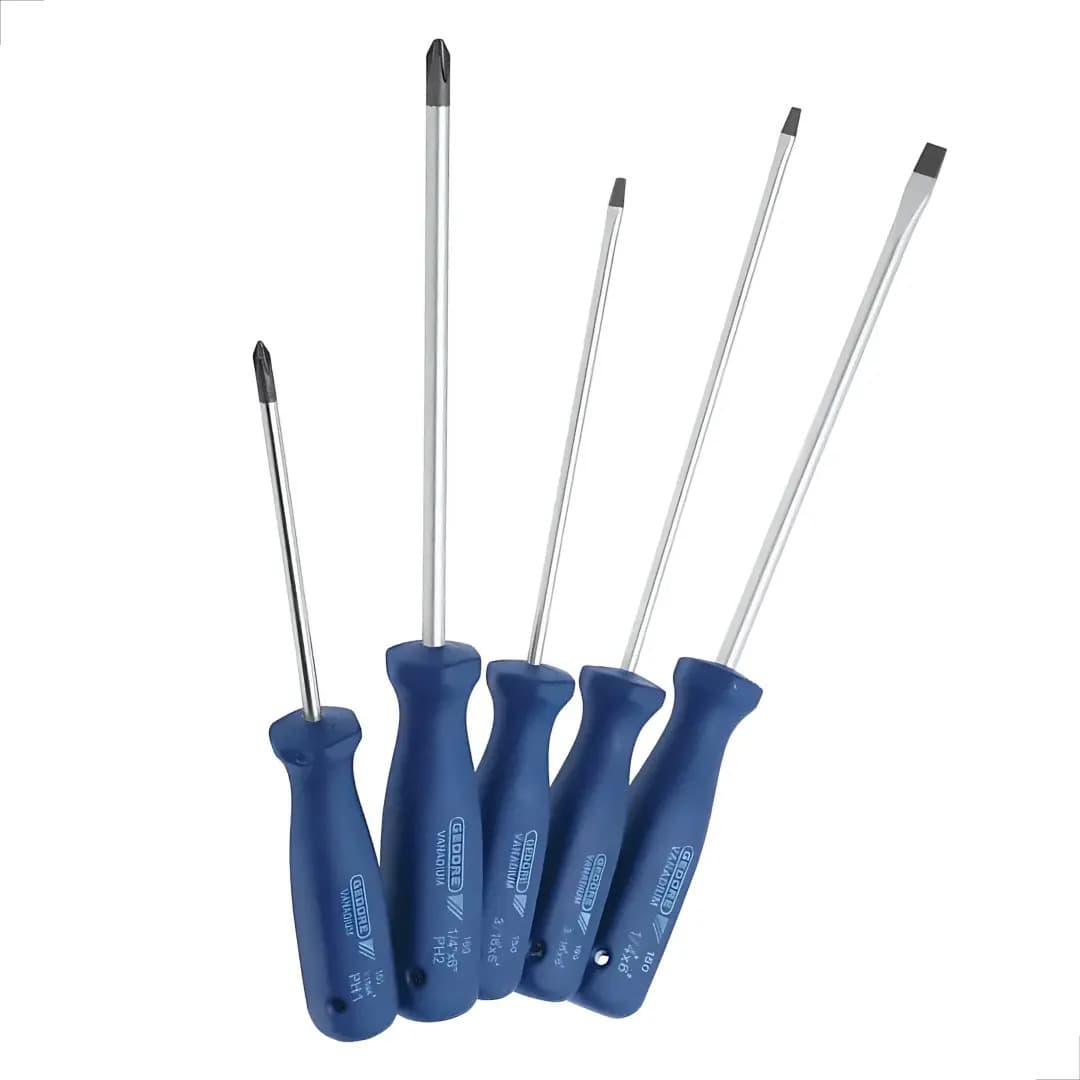 JG CHAVE FENDA SIMPLES E CRUZADA 150-160S GEDORE