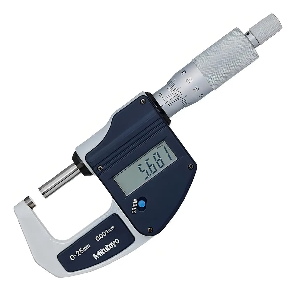MICROMETRO EXT 00 A 25MM MITUTOYO — imagem 1