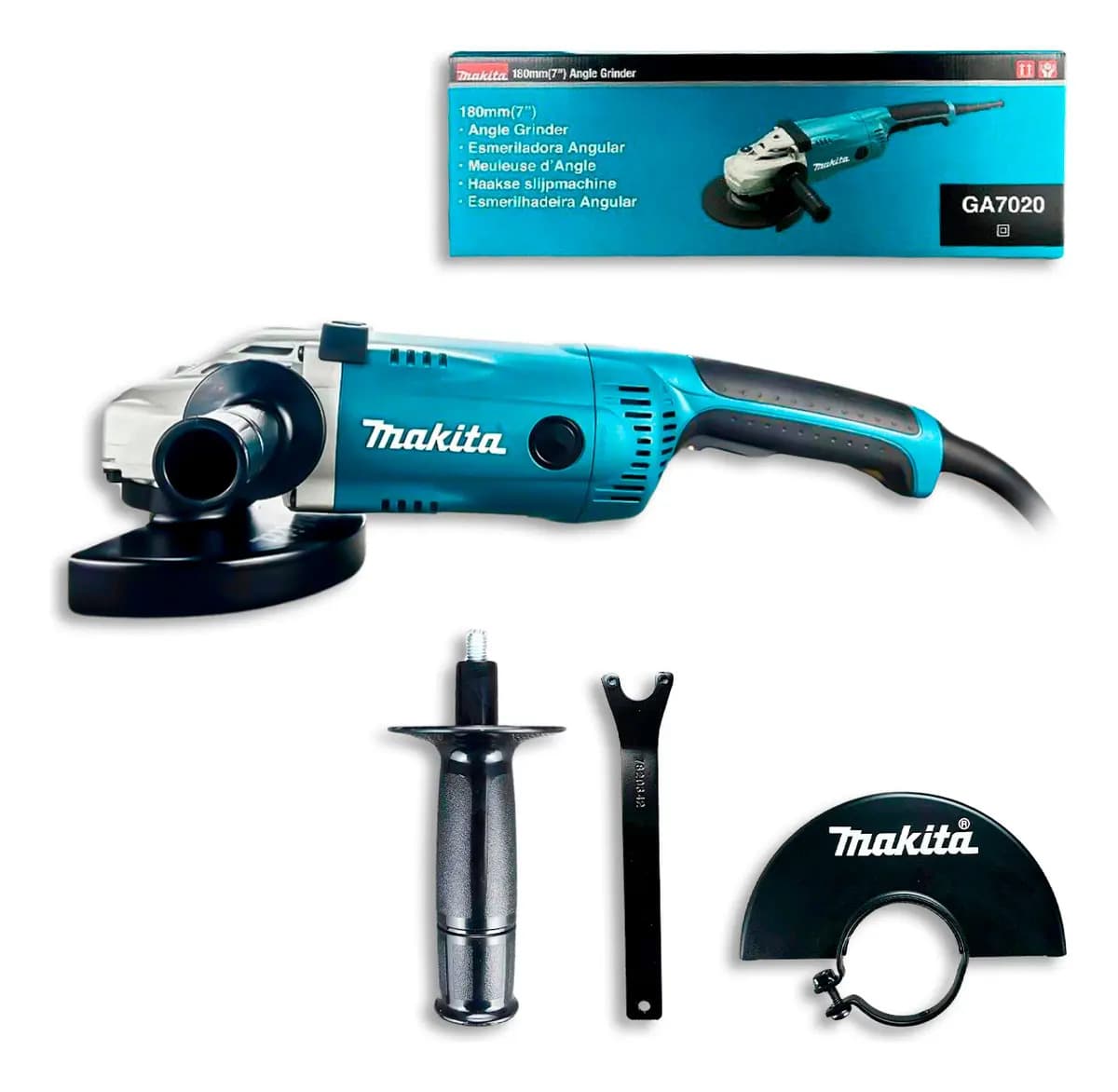 ESMERILHAD. ANG. 7'' GA7020 2200W 8500RPM 220V MAKITA — imagem 1