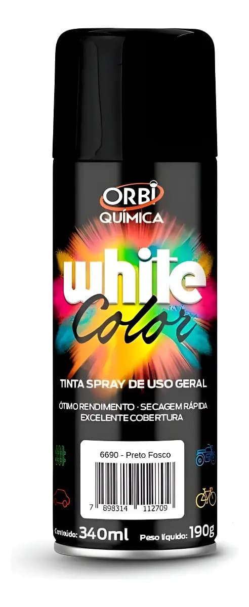 SPRAY PRETO FOSCO