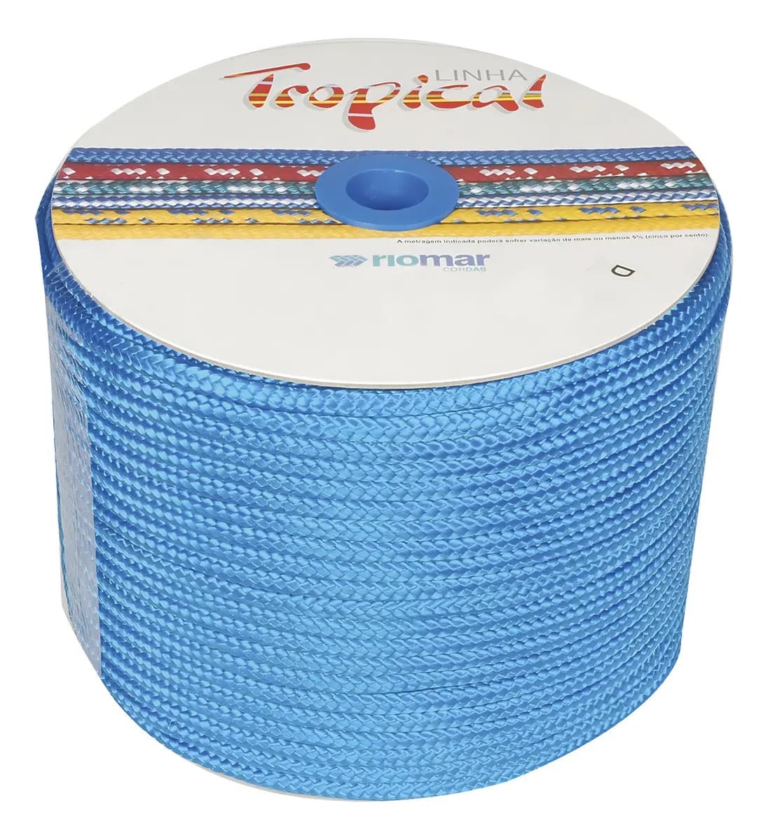 CORDA TORCIDA POLIETILENO AZUL 10MM - 3/8''