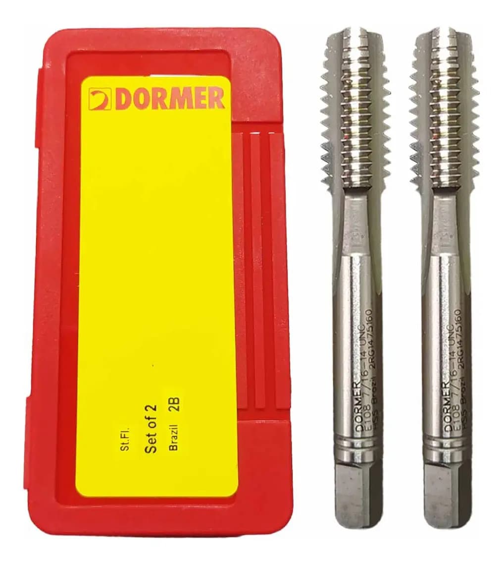 MACHO MANUAL HSS UNC 14- 9/16"-12FPP ROCAS 351 — imagem 1