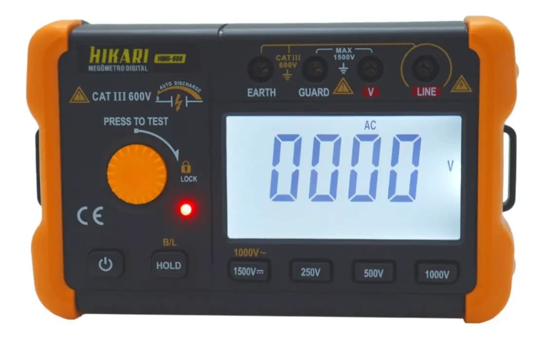 MEGOMETRO DIGITAL HMG-600 HIKARI — imagem 1
