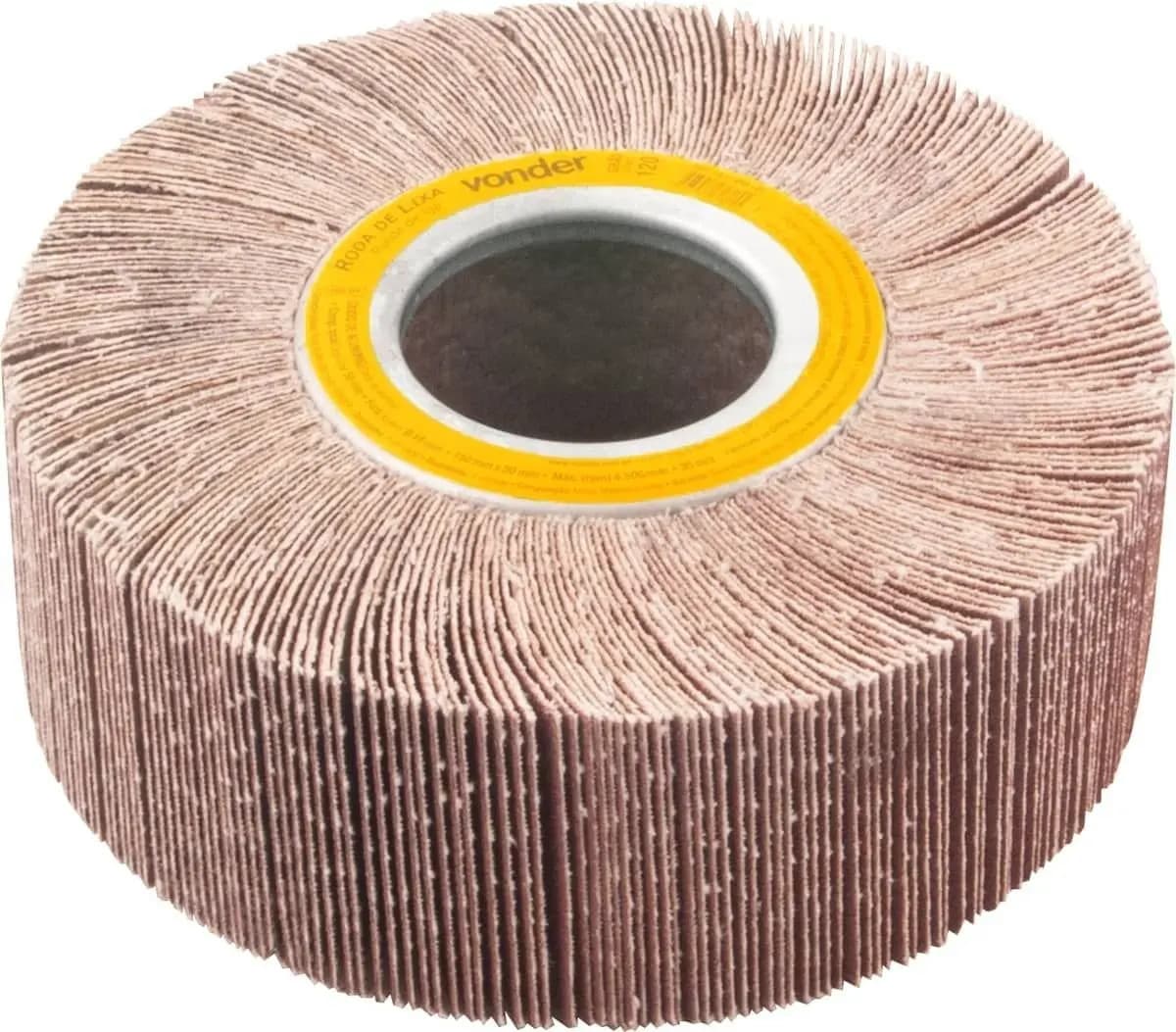 RODA LIXA 75X25MM C/HASTE G.120