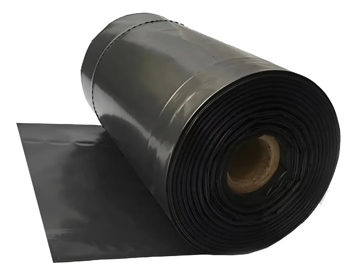 LONA PLASTICA PRETA 6 X 100M