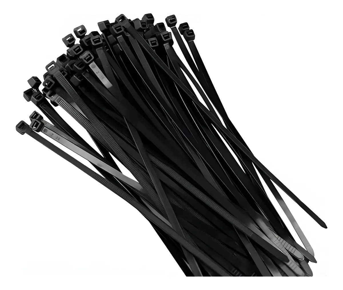 ABRACADEIRA NYLON 400 X 4,8MM BRANCA