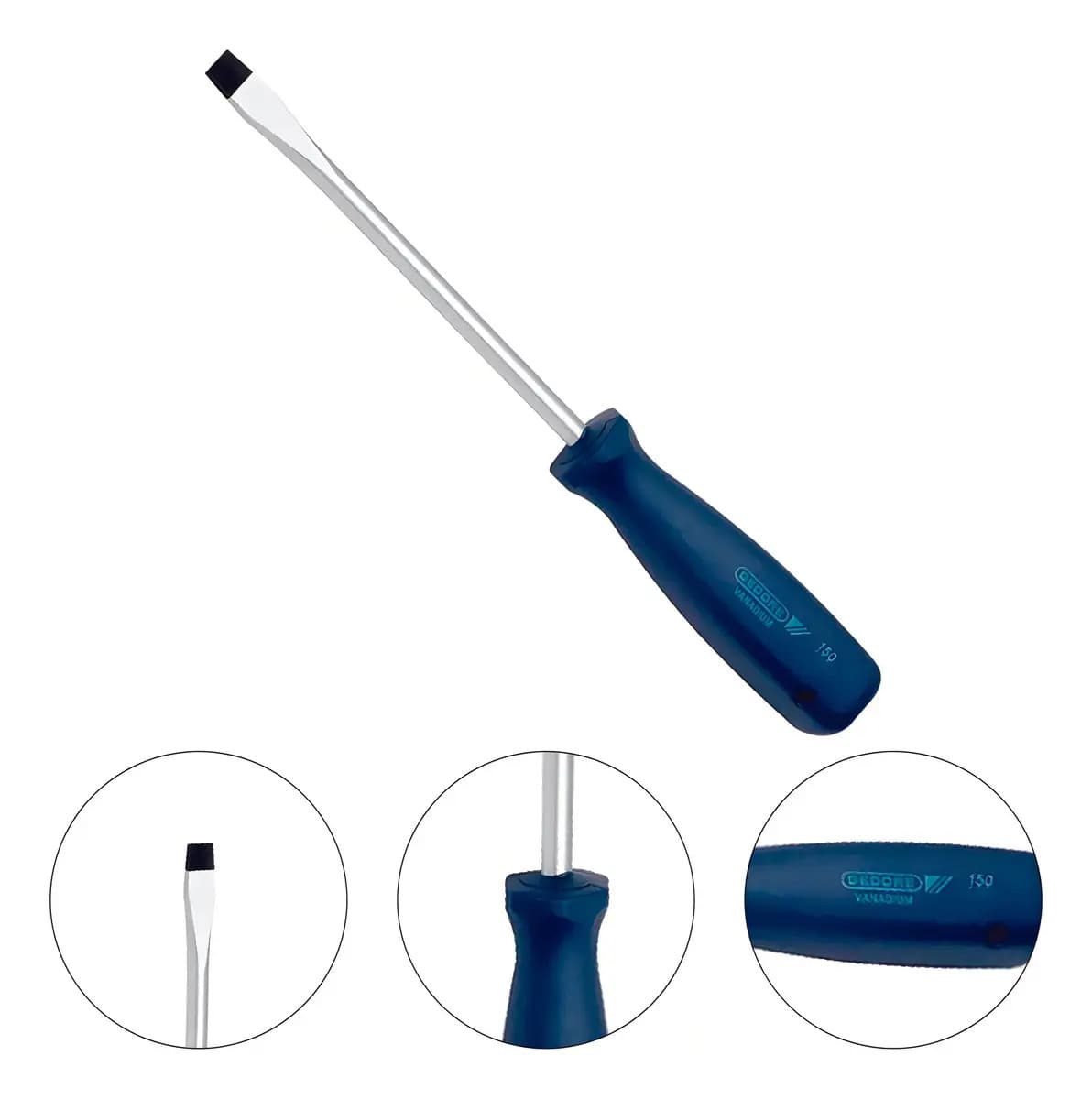 CHAVE FENDA SIMPLES 150/01 - 1/8 X 3"