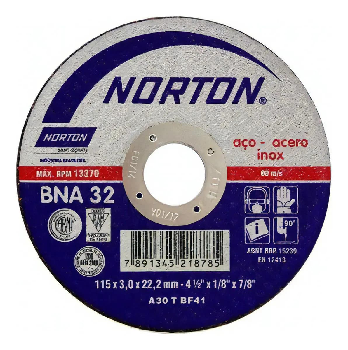 DISCO CORTE INOX 7X1/8X7/8 ICDER