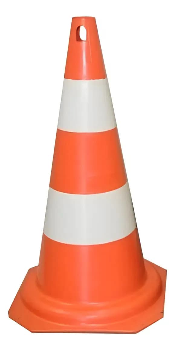 CONE P/ SINALIZACAO 75CM BR/LARANJA