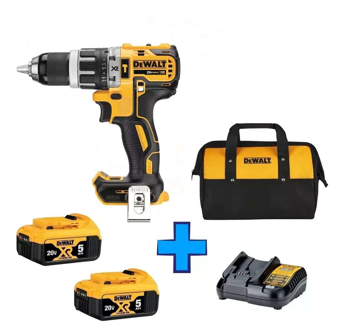 PARAFUS/FURADEI. 1/2'' SEM BAT./CARREG DCD996B DEWALT — imagem 1