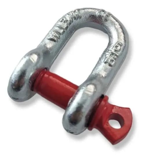 MANILHA RETA GALVANIZADA 08M - 5/16''