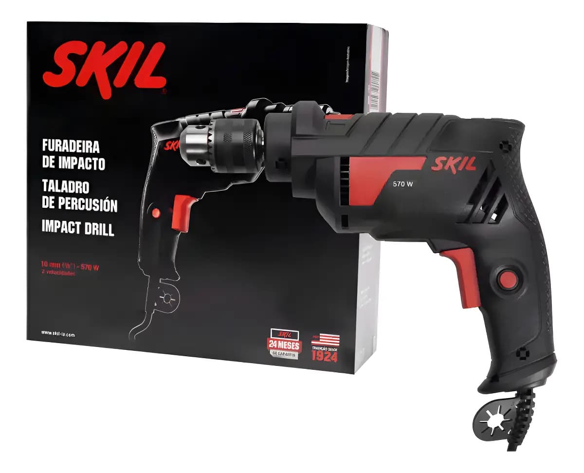 FURADEIRA INPACTO 2 VELOC. 6602 22OV SKIL