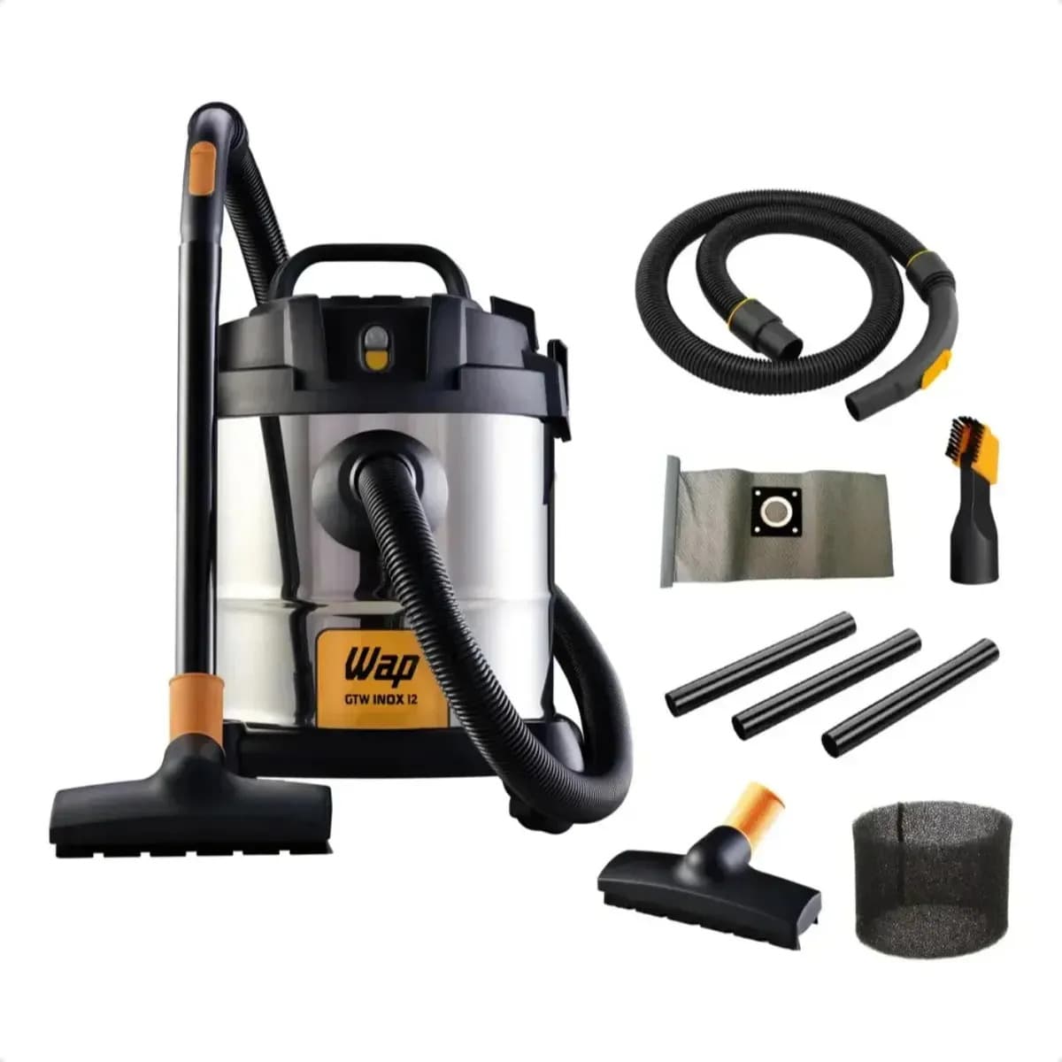 ASPIRADOR WAP GTW INOX 12L 220V - 1400W — imagem 1
