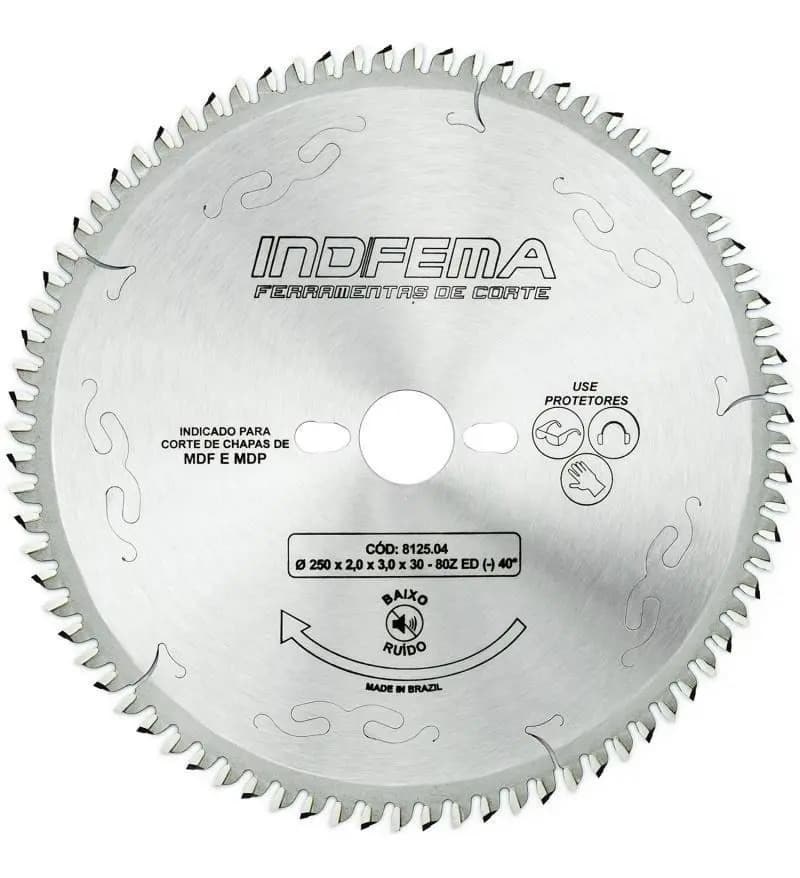SERRA CIRC P/ ALUMINIO WIDEA 10"X 80D — imagem 1