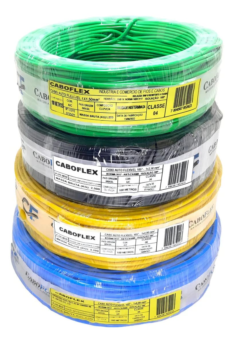 FIO FLEXIVEL 1,5MM ROLO C/ 100MTS