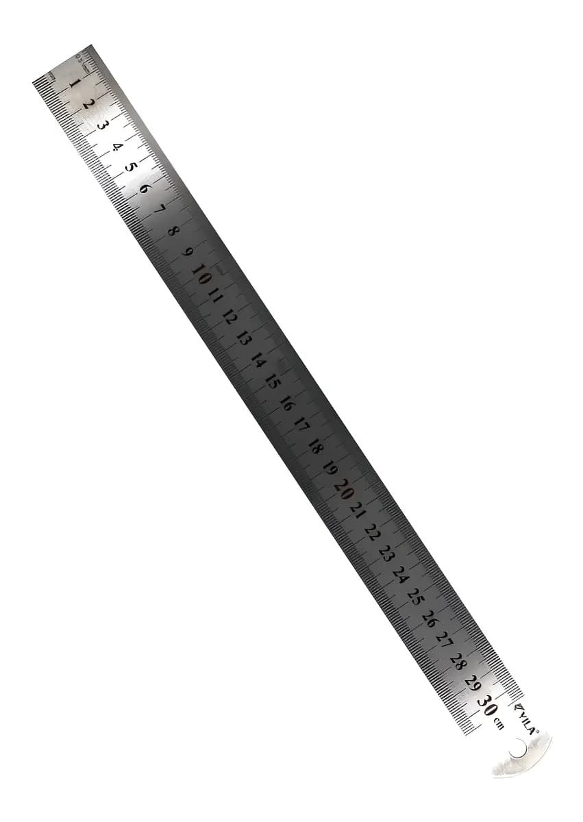 REGUA ACO INOX 39'' - 1000MM