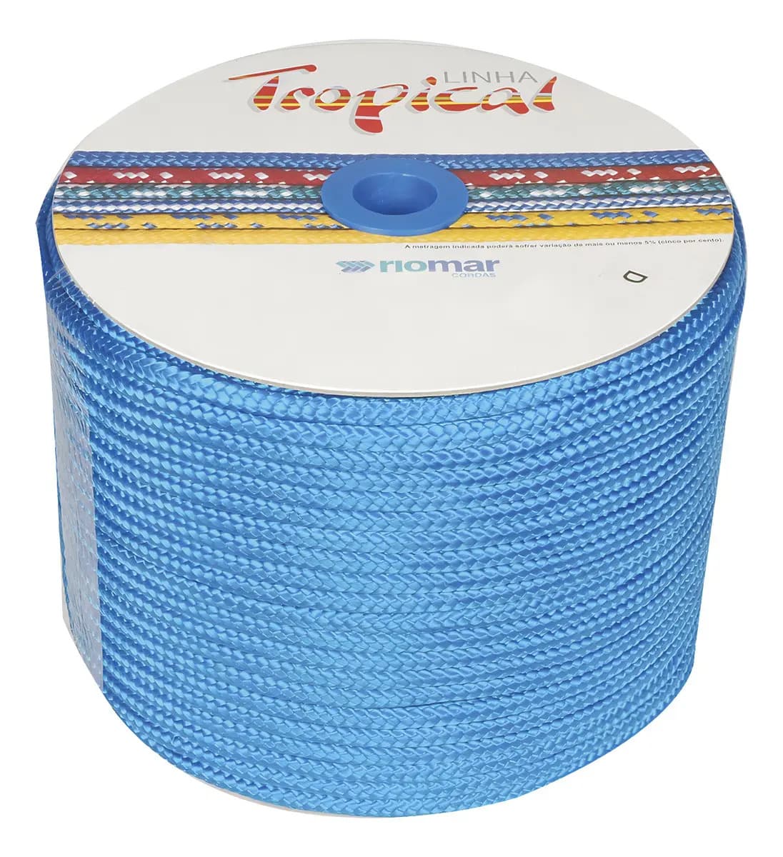 CORDA TORCIDA POLIETILENO AZUL 04MM - 5/32''