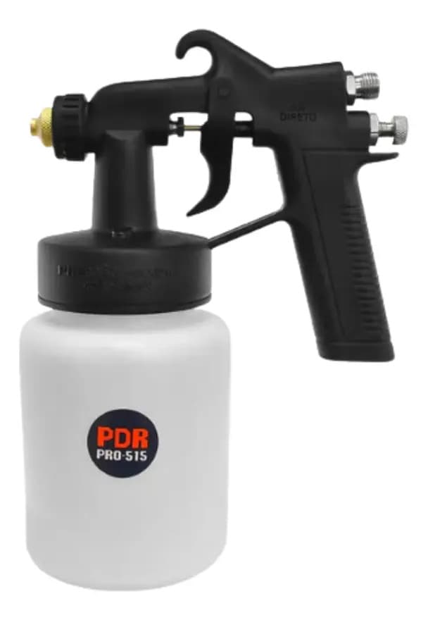 PDR-PISTOLA SUCÇÃO AR DIRETO 1,2MM PRO515 C/600ML