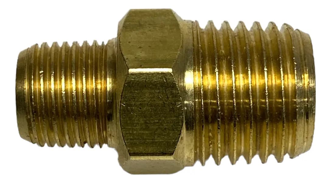 NIPLE 06- 1/4 X 1/4 GIRAT. DUPLO LATAO