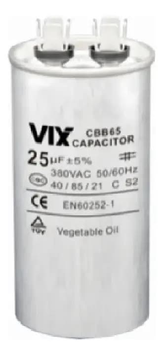 CAPACITOR MF 25 X 250V PERMANENTE