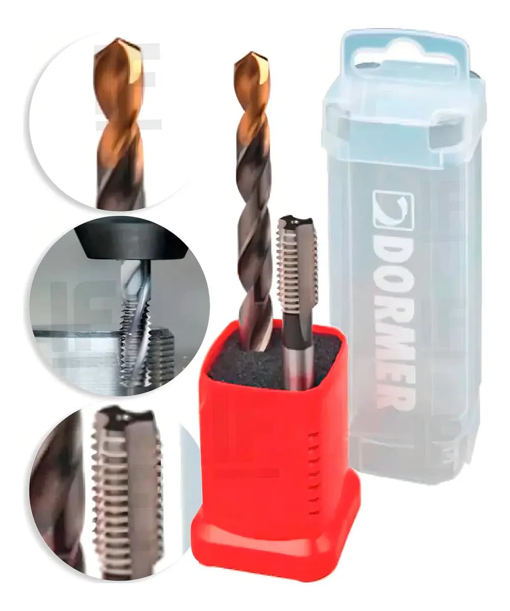 JOGO MACHO + BROCA A002 E500M05N02-5MM DORMER