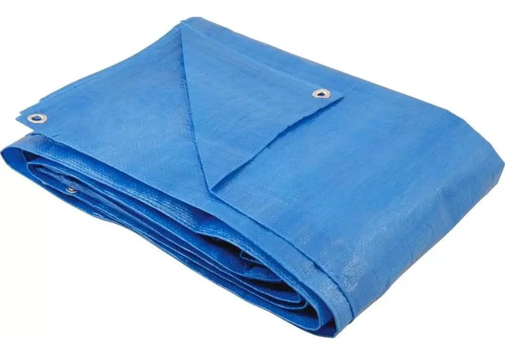 LONA AZUL POLIETILENO 07 X 6M AZUL