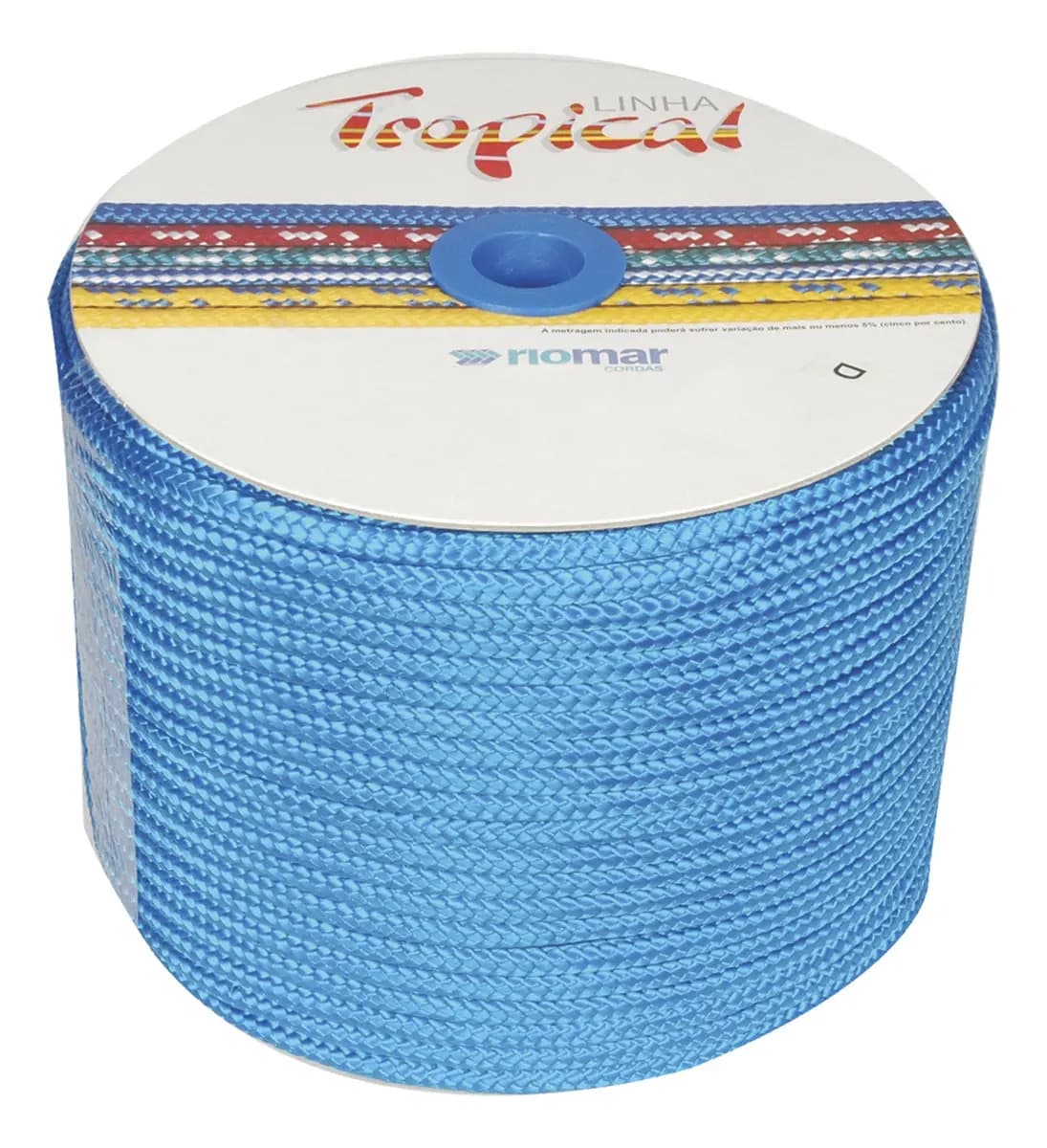 CORDA TORCIDA POLIETILENO AZUL 08MM - 5/16''