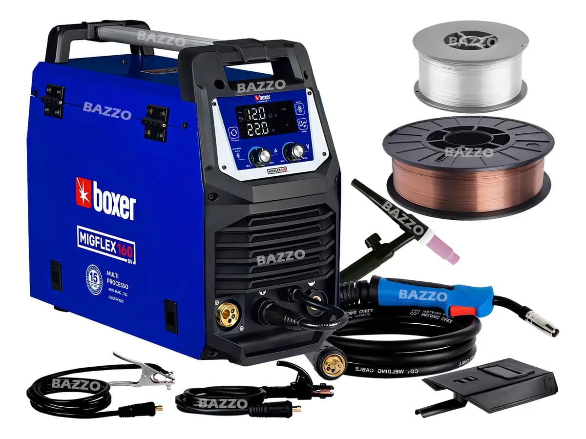 MAQUINA DE SOLDA MIG HARDMIG 450A S/TOCHA MILT PROS.50/60HZ 380V BOXER — imagem 1