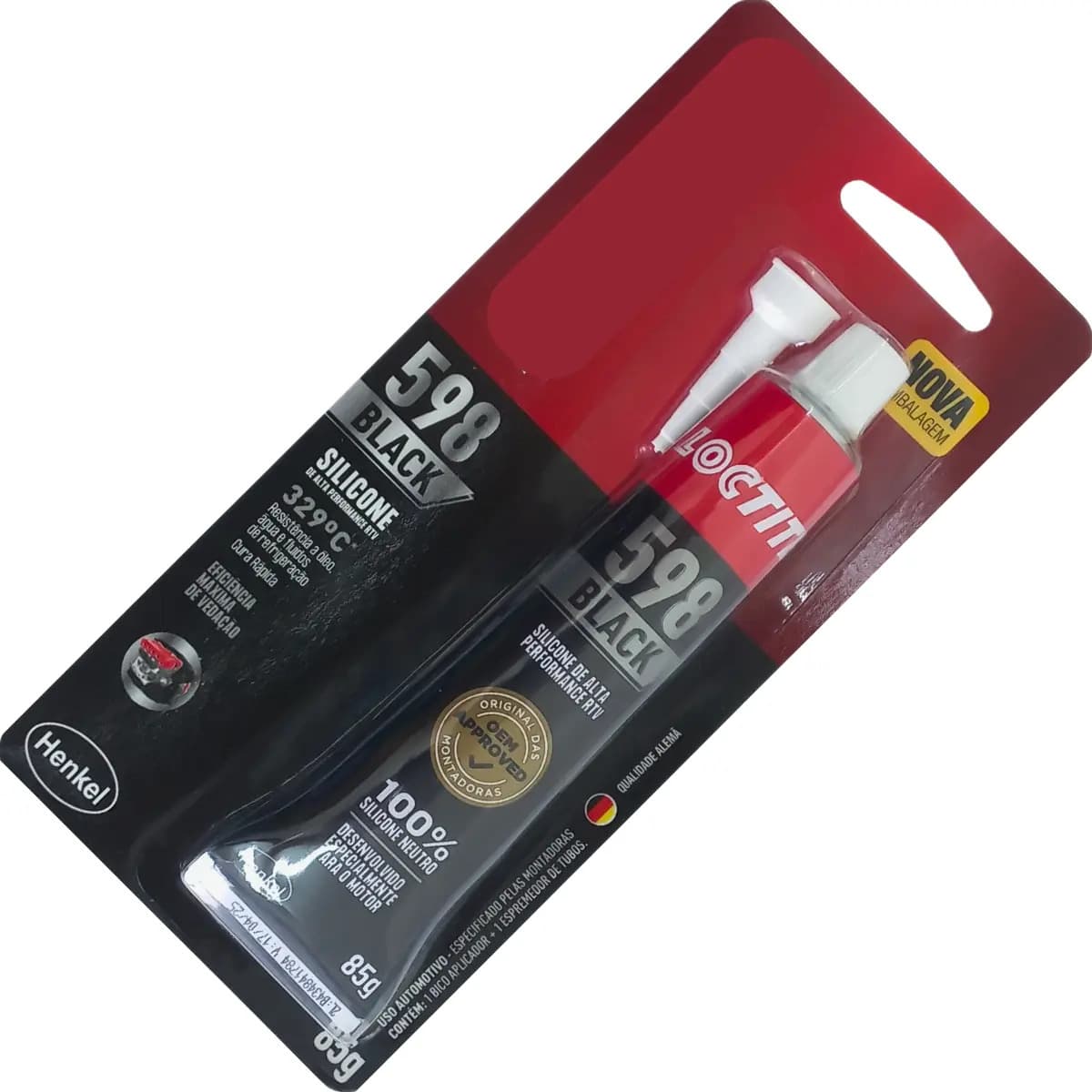 LOCTITE 598 SILIC. BLACK 85GR