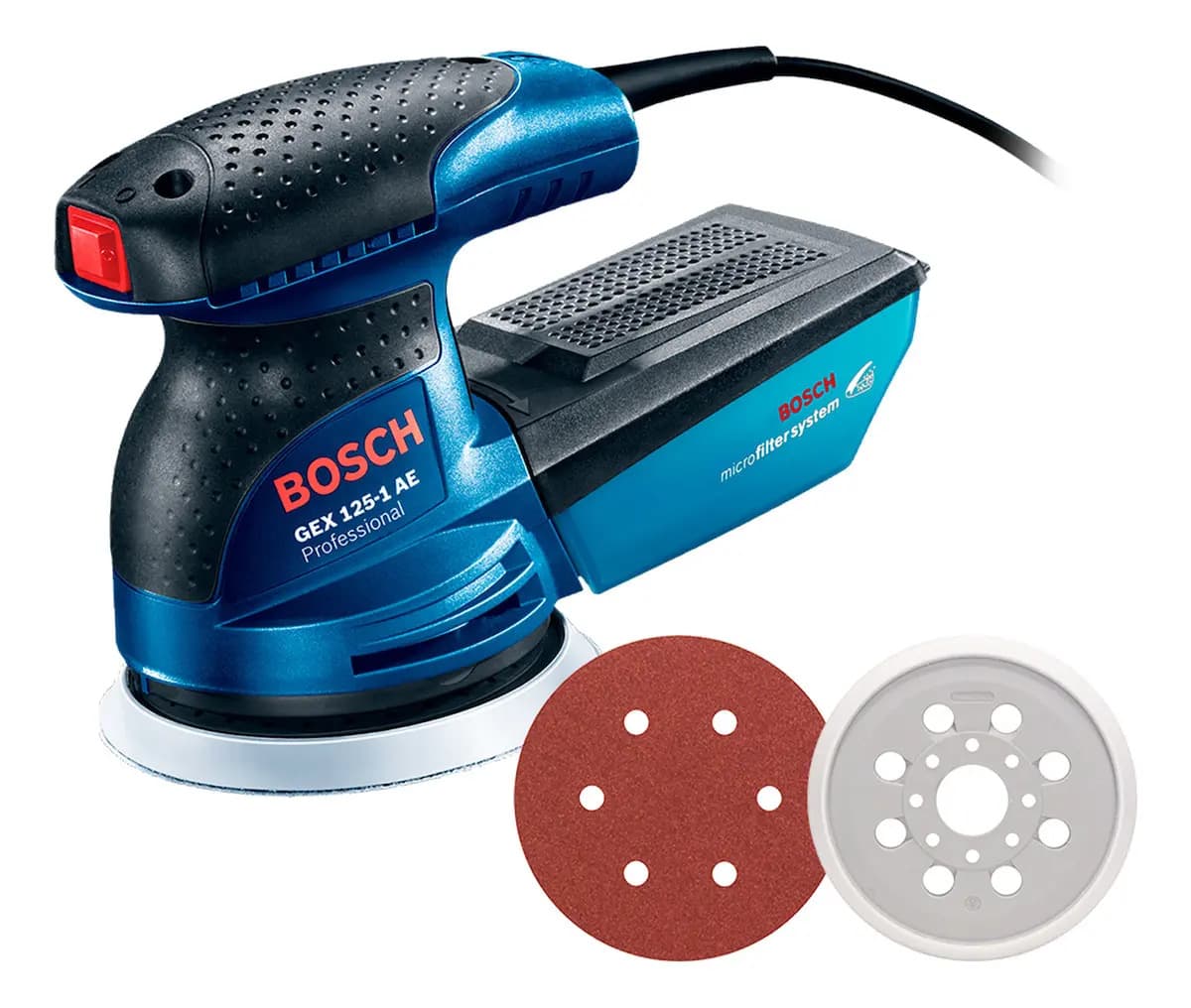 LIXADEIRA ROTO ORBITAL GEX 125-1 AE 220V BOSCH — imagem 1