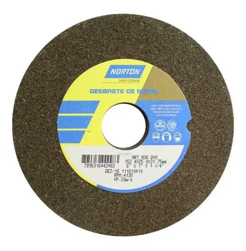 ESMERIL DESB RETO 6'' X 1'' X 1.1/4 A36 CARBORUNDUM