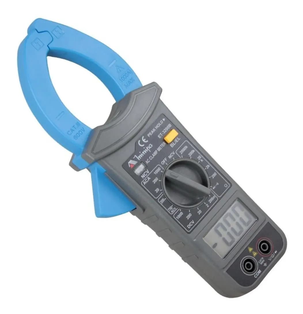MINIPA-ET-3200B ALICATE AMPERIMETRO 1000A AC