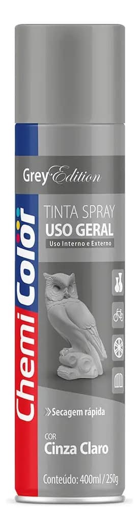 SPRAY CINZA CLARO