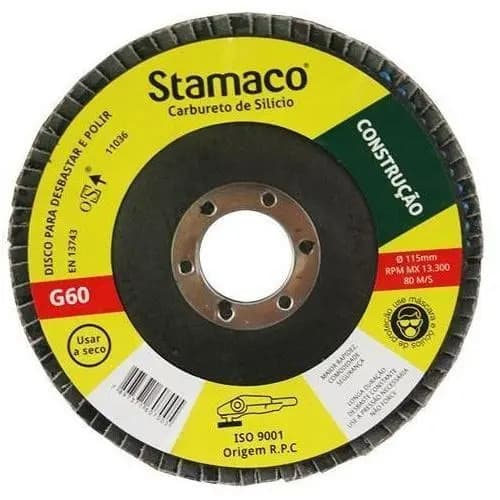 DISCO LIXA 4 1/2 X 060