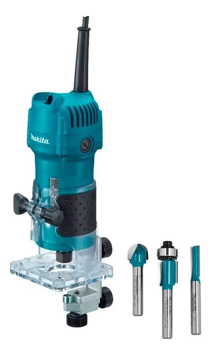 TUPIA 6MM C/BASE ARTICULADA 3709 220V MAKITA — imagem 1