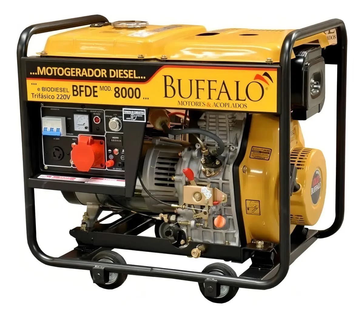 GERADOR BFDE 8000 TRIF.380V-PRO P.E. 7899973592901 BUFFALO — imagem 1