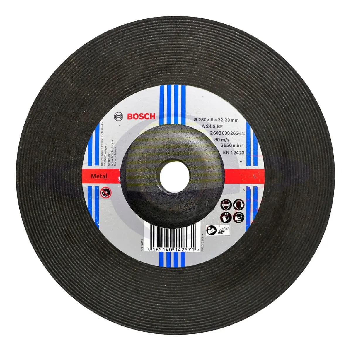 DISCO DESB. ACO 7" X 1/4 X 7/8 BOSCH